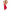 SUBBLIME - 954130 BABYDOLL CON DISEGNO FLOREALE ROSSO L/XL