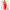 SUBBLIME - 954208 BABYDOLL IN PIZZO CON SPALLINE REGOLABILI ROSSO S/M