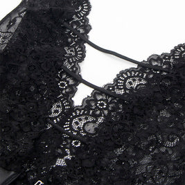 Subblime - 954390 Body Sexy Con Giarrettiera Nero L/Xl