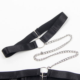 Subblime - 954390 Body Sexy Con Giarrettiera Nero L/Xl