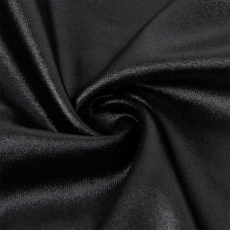 SUBBLIME - 954413 BODY BONDAGE IN PELLE NERO L/XL