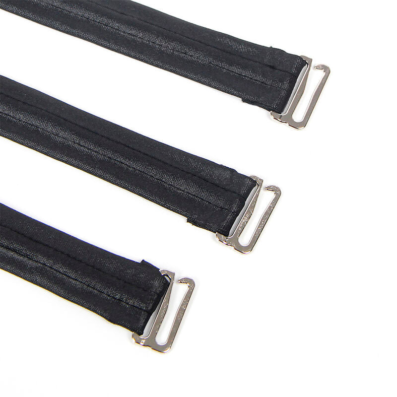 Subblime - 954413 Body Bondage In Pelle Nero L/Xl