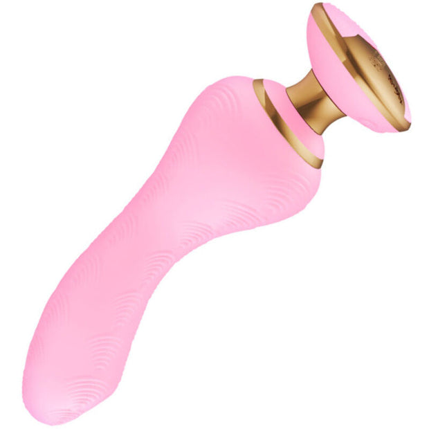 Shunga Sanya Massaggiatore Intimo in Silicone Premium Rosa