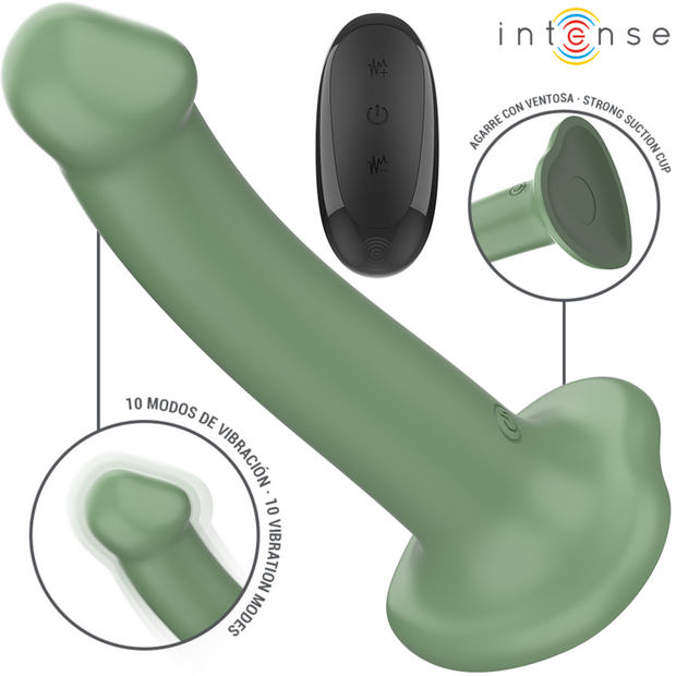 Control Intense Vibratore Premium con Ventosa e Telecomando
