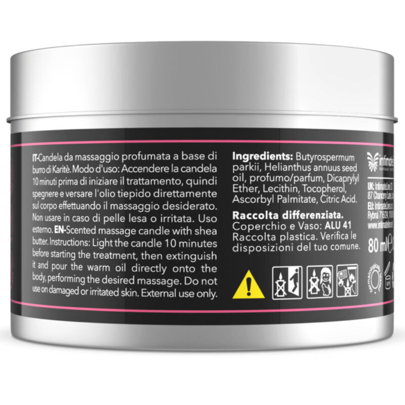 Intimateline Luxuria Candela da Massaggio all'Uva Premium - immagine 4