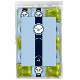 Mister Size Preservativi Taglia 49mm - Confezione 100 Pezzi