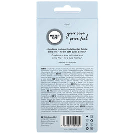 MISTER SIZE - PRESERVATIVO TAGLIA M 53 MM (10 UNITÀ)