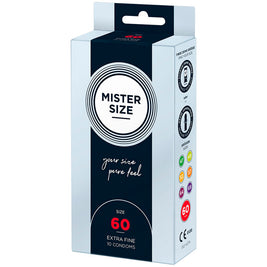 Mister Size Preservativi Taglia XL 60mm Confezione da 10 - immagine 2