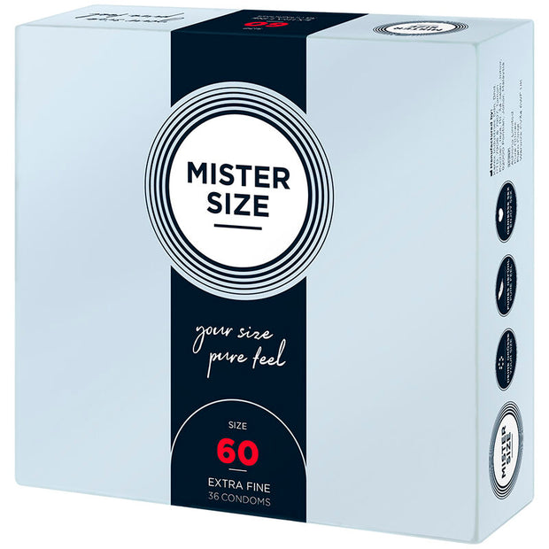 Mister Size - Preservativo Taglia Xl 60 Mm (36 Unità)