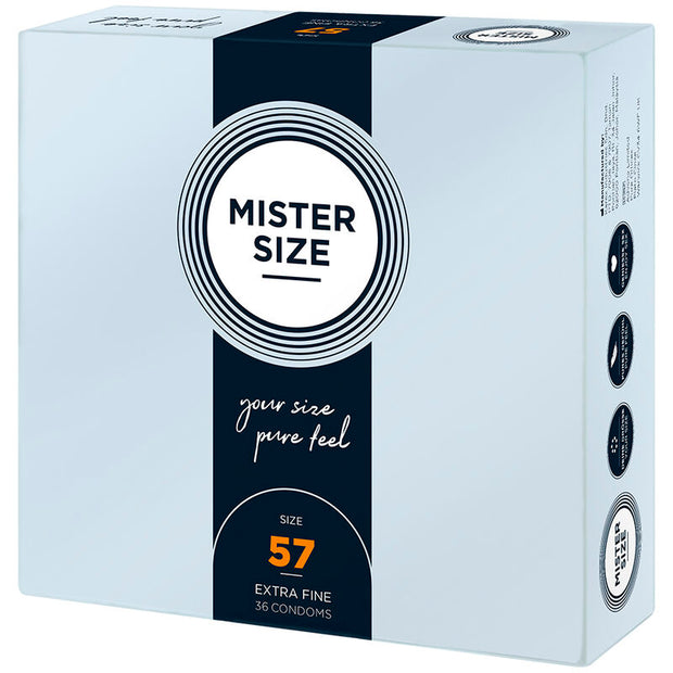 Mister Size - Preservativo Taglia L 57 Mm (36 Unità)