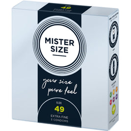Mister Size - Preservativo Taglia S 49 Mm (3 Unità)
