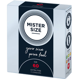 Mister Size Preservativo XL 60mm Taglia Extra Large (3 Pz) - immagine 2