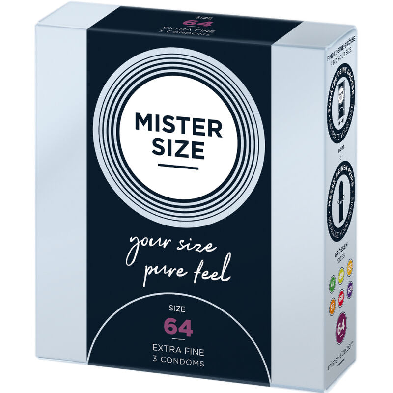 Mister Size - Preservativi Taglia Xxl 64 Mm (3 Unità)