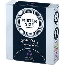 Mister Size Preservativi Taglia XXXL 69mm Confezione da 3 - immagine 2
