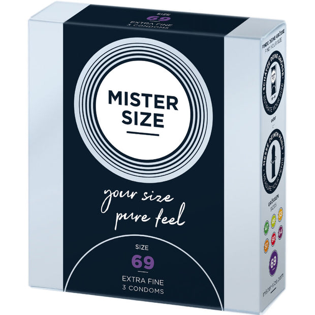 Mister Size Preservativi Taglia XXXL 69mm Confezione da 3 - immagine 2