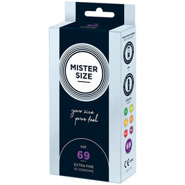Mister Size - Preservativi Taglia Xxxl 69 Mm (10 Unità)