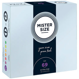 Mister Size Preservativi XXXL 69mm Confezione da 36 Unità Premium