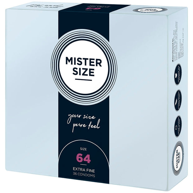 Mister Size Preservativi Taglia XXL 64mm Confezione da 36 - immagine 2