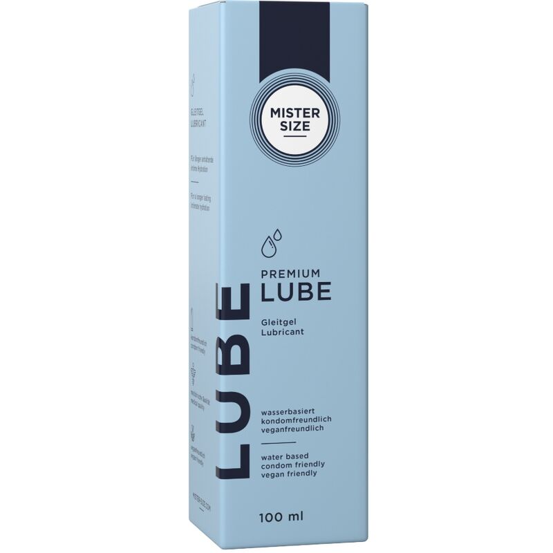 Mister Size Lubrificante Premium Base Acqua 100ml Body-Safe - immagine 3