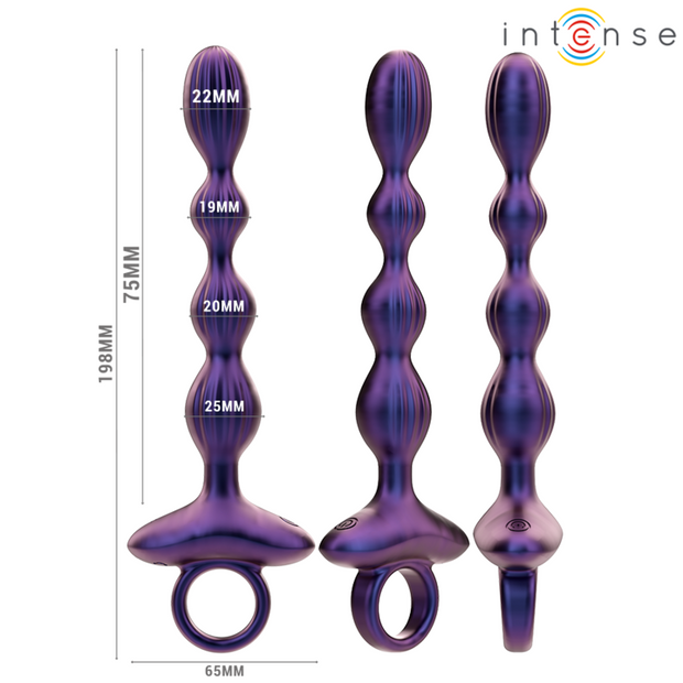 Intenso - Jackie Plug Anale Vibrante Modello 1 Telecomando