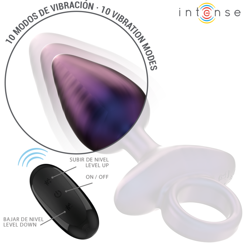 Intenso - Michael Vibrante Plug Anale Modello 2 Telecomando