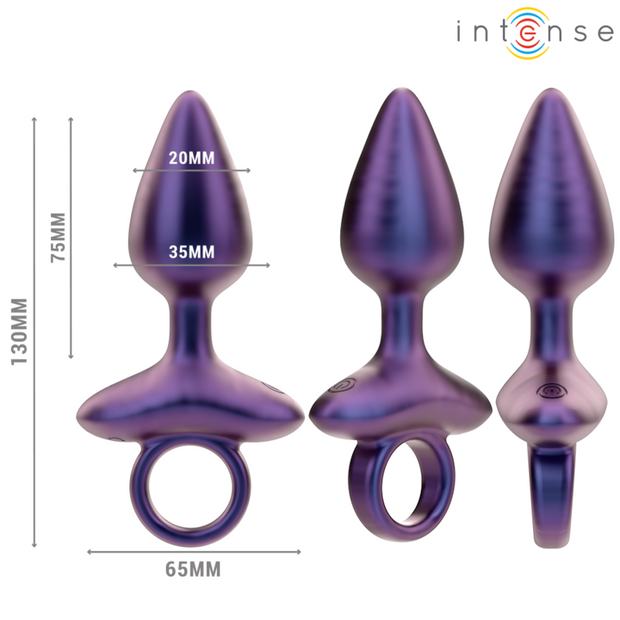 Intenso - Michael Vibrante Plug Anale Modello 2 Telecomando