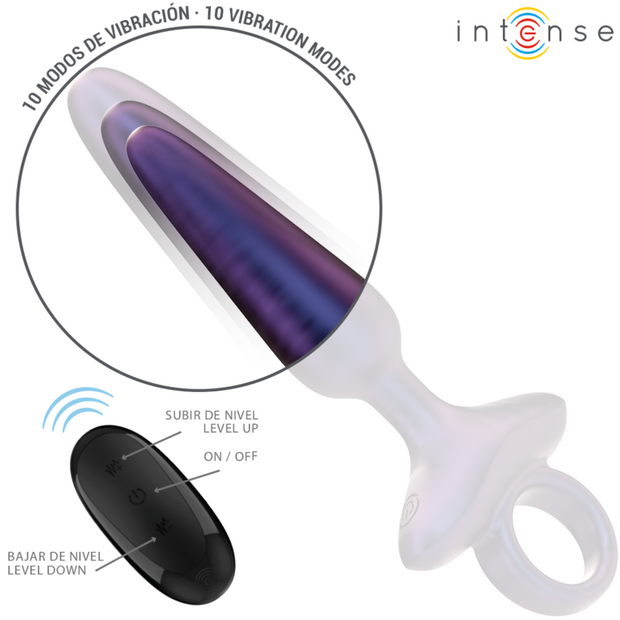 Intenso - Marlon Plug Anale Vibrante Modello 4 Telecomando