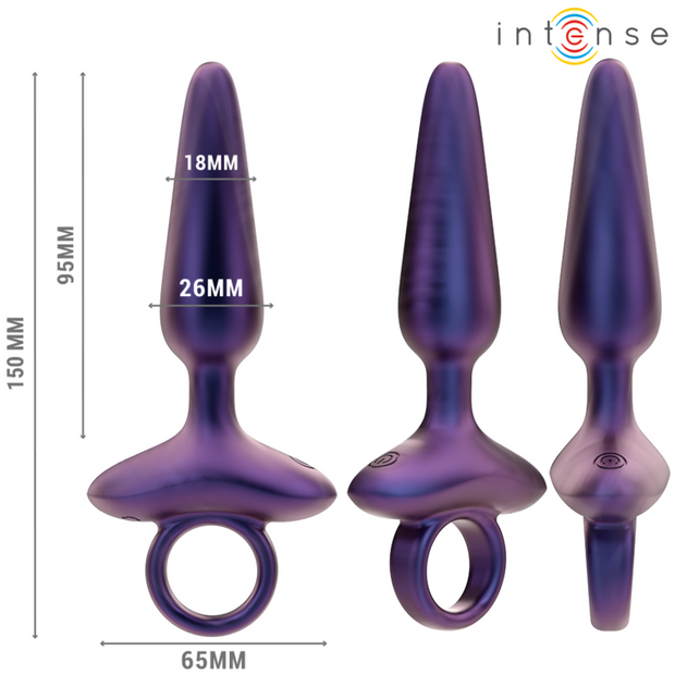Intenso - Marlon Plug Anale Vibrante Modello 4 Telecomando