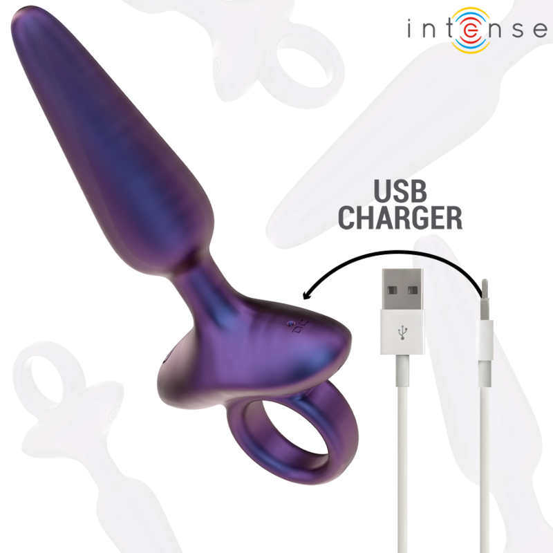 Intenso - Marlon Plug Anale Vibrante Modello 4 Telecomando