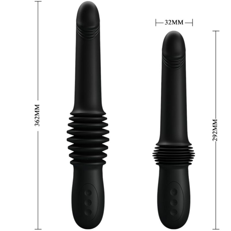 Fun Toys Pazuzu Vibratore Hi-Tech 3 Modalità di Spinta - immagine 7