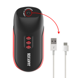 JAMYJOB - BLAZE MASTURBATORE AUTOMATICO PER LA BOCCA 5 MODALITÀ ONDE E VIBRAZIONI STIMOLANTI