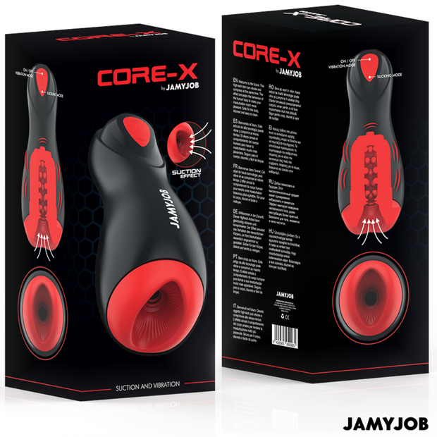 Jamyjob - Masturbatore Automatico Core-X 5 Modalità Di Aspirazione E Vibrazione