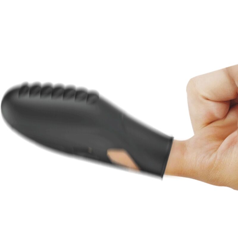 Pretty Love Gilo Vibratore da Dito in Silicone Nero Premium - immagine 3