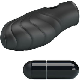 Pretty Love Lich Vibratore da Dito in Silicone Nero Mini - immagine 5