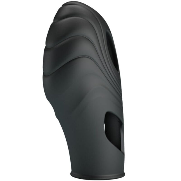 Pretty Love Lich Vibratore da Dito in Silicone Nero Mini - immagine 2