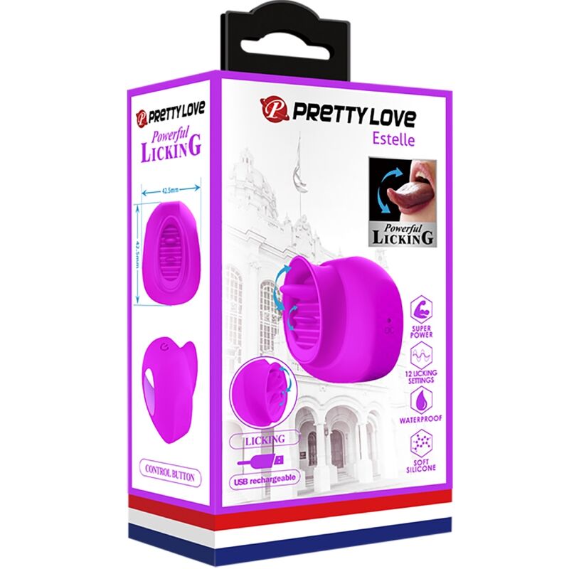 Intense Estelle Stimolatore Clitorideo a Lingua in Silicone - immagine 6