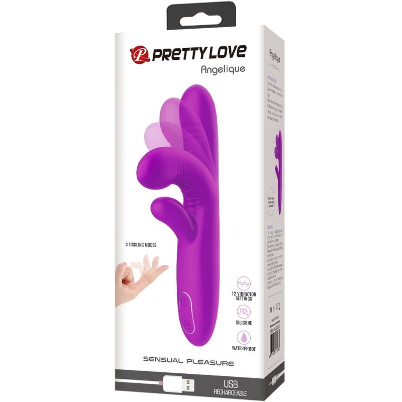Intense Angelique Vibratore Doppio con Stimolatore Clitorideo - immagine 6