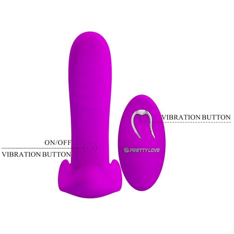 Control Vibratore Hi-Tech 12 Modalità con Telecomando Viola - immagine 7