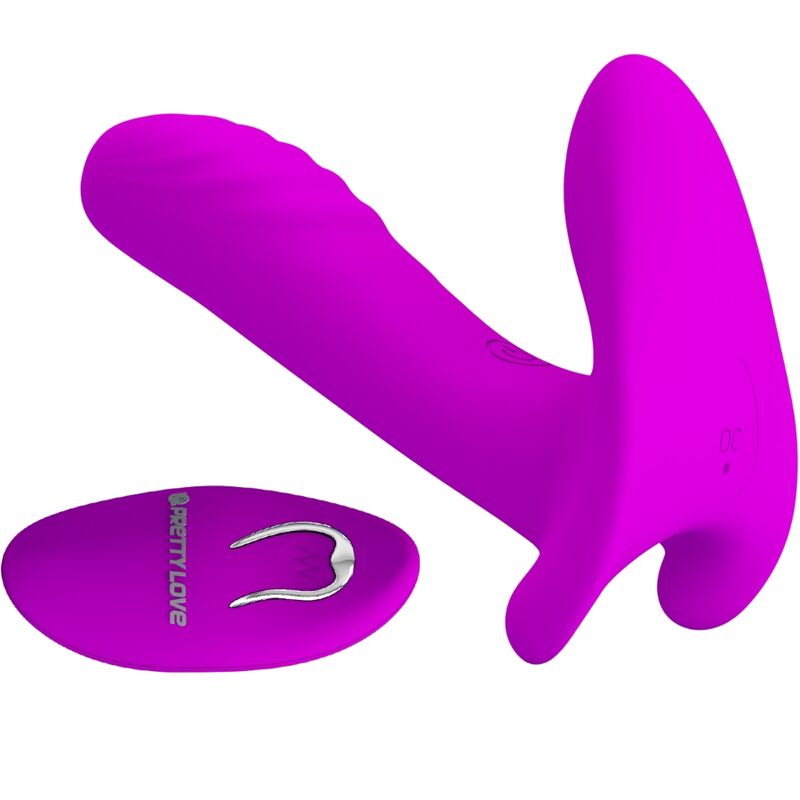 Control Vibratore Hi-Tech 12 Modalità con Telecomando Viola - immagine 2