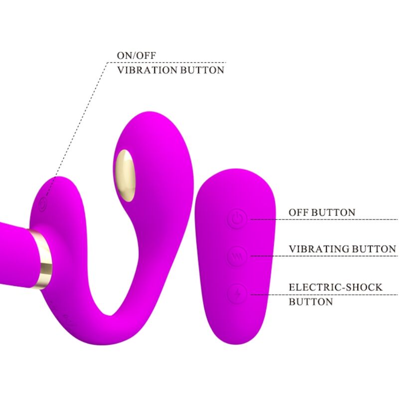 Control Thunderbird Vibratore Doppio con Telecomando Wireless - immagine 5