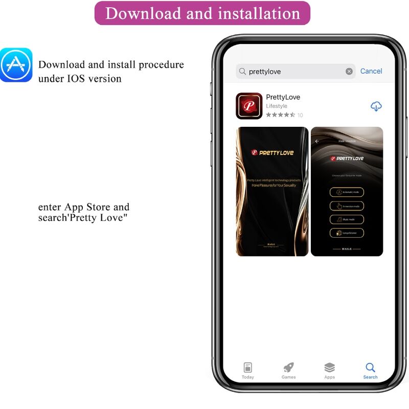Pretty Love Franz Vibratore Smart con App Bluetooth Viola - immagine 6