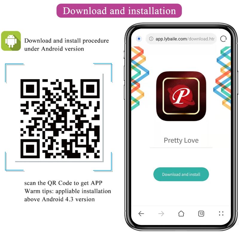 Pretty Love Franz Vibratore Smart con App Bluetooth Viola - immagine 7
