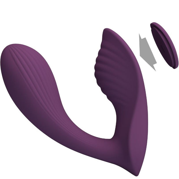 Pretty Love Franz Vibratore Smart con App Bluetooth Viola - immagine 2