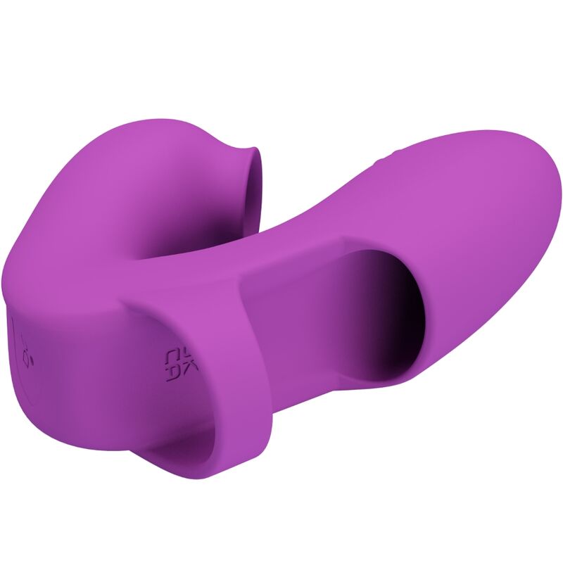 Pretty Love Athena Vibratore da Dito con Stimolatore Viola - immagine 3