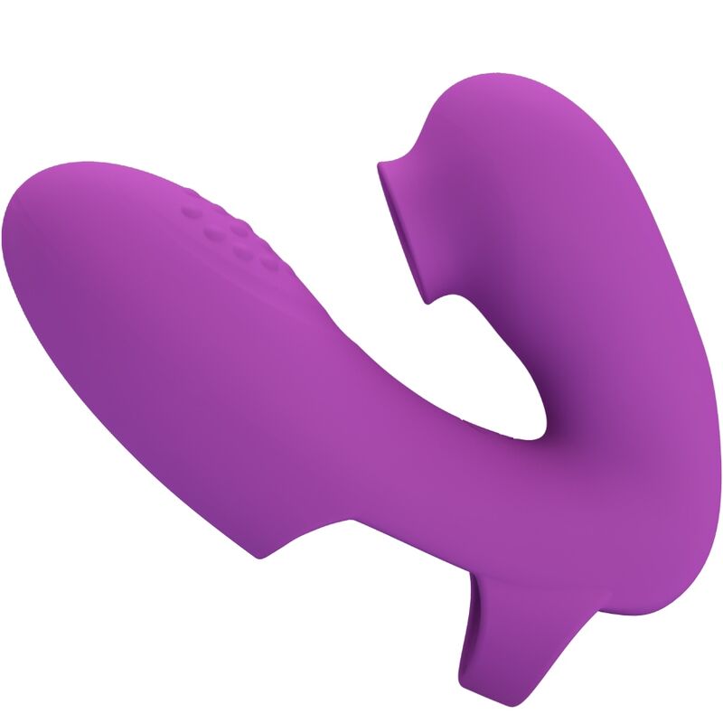 Pretty Love Athena Vibratore da Dito con Stimolatore Viola - immagine 2
