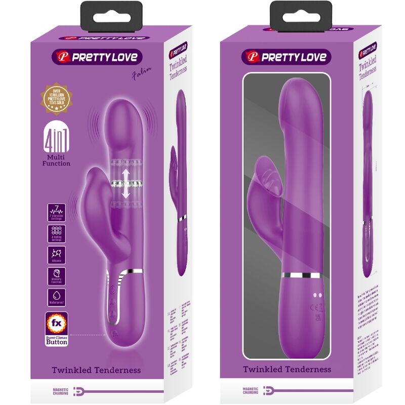 Intense Vibratore Multifunzione 4 in 1 in Silicone Premium - immagine 6