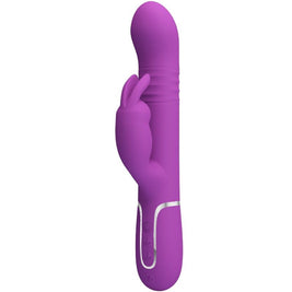 Intense Vibratore Rabbit Multifunzione 4 in 1 Premium Viola