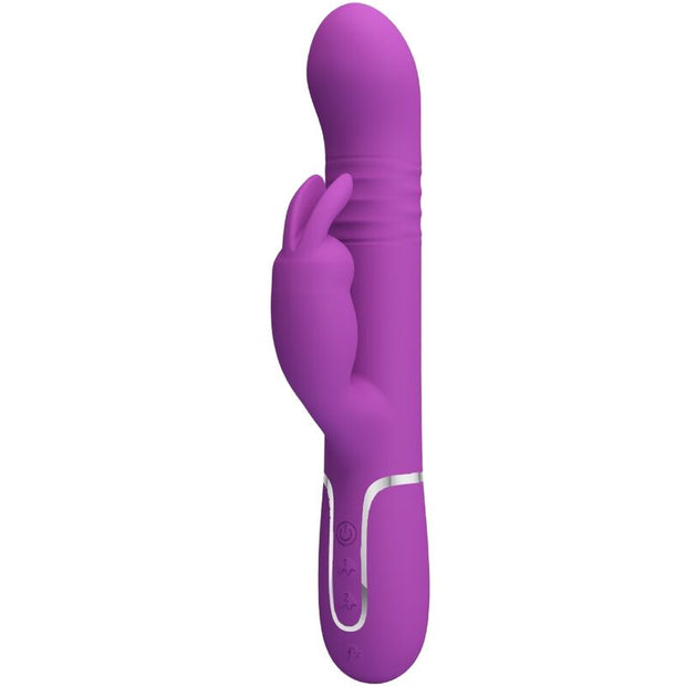 Intense Vibratore Rabbit Multifunzione 4 in 1 Premium Viola