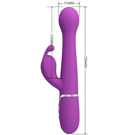 Intense Dejon Vibratore Rabbit Hi-Tech Multifunzione Premium - immagine 5