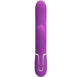 Intense Perlita Vibratore Rabbit 3 in 1 Multifunzione Viola - immagine 2